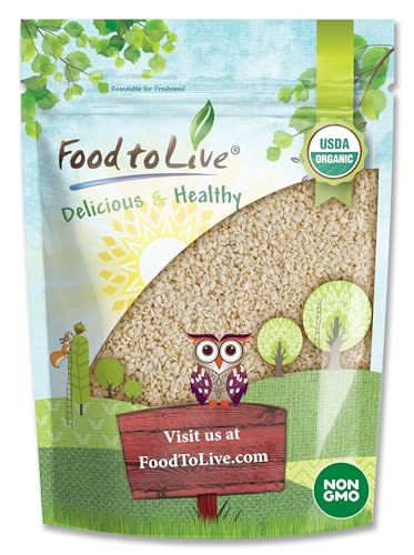 Food to Live Organic Hulled Sesame Seeds