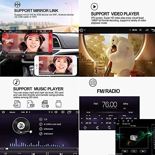 Autoradio GPS Bluetooth Android 12 compatible Honda Accord 7 2003-2007