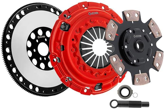Stage 3 Clutch Kit (1MS) Compatible with BMW 328i 1999-2000 2.8L DOHC 4 Door Only RWD Includes Lightened Flywheel
