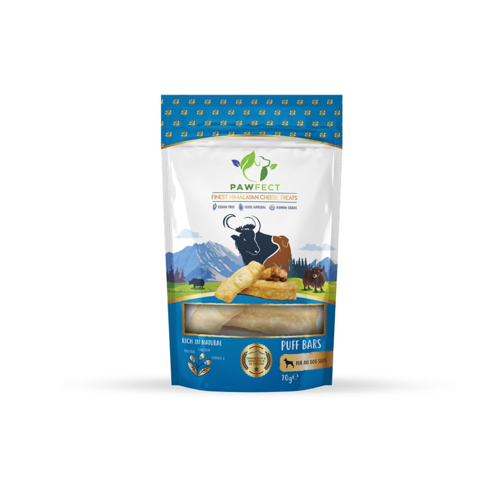 Pawfect- Himalayan Cheese Chew Treat Bar for Dog | 100% Natural, Grain-Free, Long-Lasting Dental Chew Bar - Medium Bar Pack of 3 130g Each (B09MLZNCL5) Amazon Price History, Amazon Price Tracker