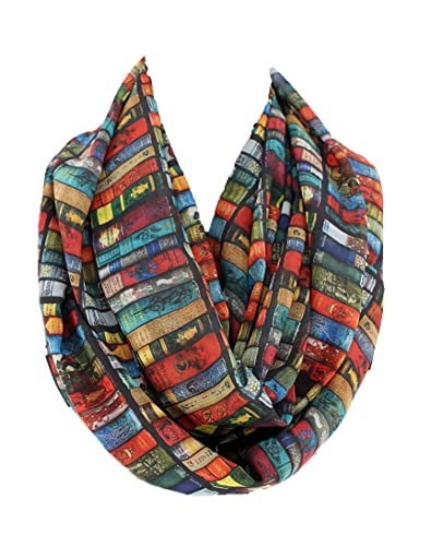 Etwoa's Infinity Bookshelf Scarf - Circle & Loop Design