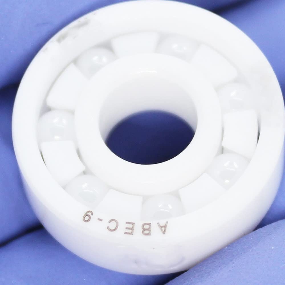 6805N Rodamiento de bolas de cerámica completo 25x37x6mm ZrO2 ABEC-9 Jaula de PTFE, 1 pieza