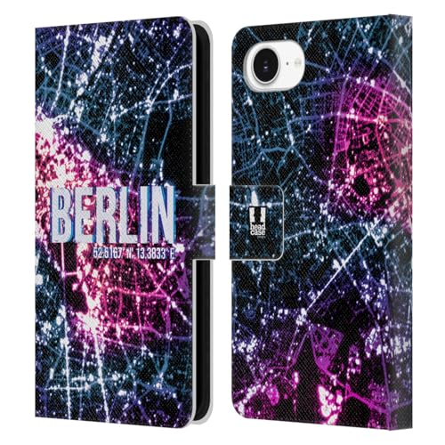 Coque cuir iPhone 17e Head Case Designs Berlin étui luxe