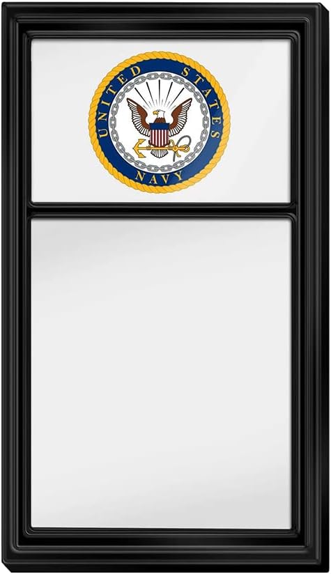 The Fan-Brand Military US Navy: Seal - Dry Erase Note Board - Sports Team Bar Sign Décor: Home, Dorm, Garage, Office, Fan Cave