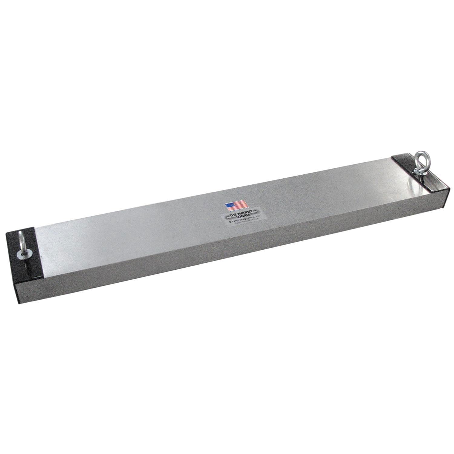 96"W Hang Type Magnetic Sweeper by Master Magnetics – 5"L x 96"W x 1.75"H, Model MRS96