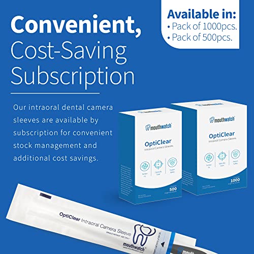 Mouthwatch MWCAMSLEEVES1 Opticlear™ Intraoral Camera-Sleeves thumb #6