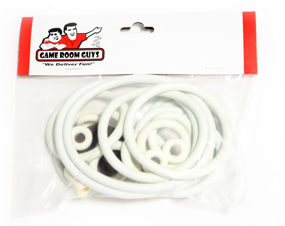 Game Room Guys 1949 Gottlieb Basketball Pinball White Rubber Ring Kit