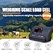 CUTANGELAR Industrial Animal Scale Kit,Capacity of 5000KG Loadometer Floor Scales,Portable Load Cell,Livestock Weighing Platform,Weight Indicator Kit for Sheep Goats Alpacas Farms