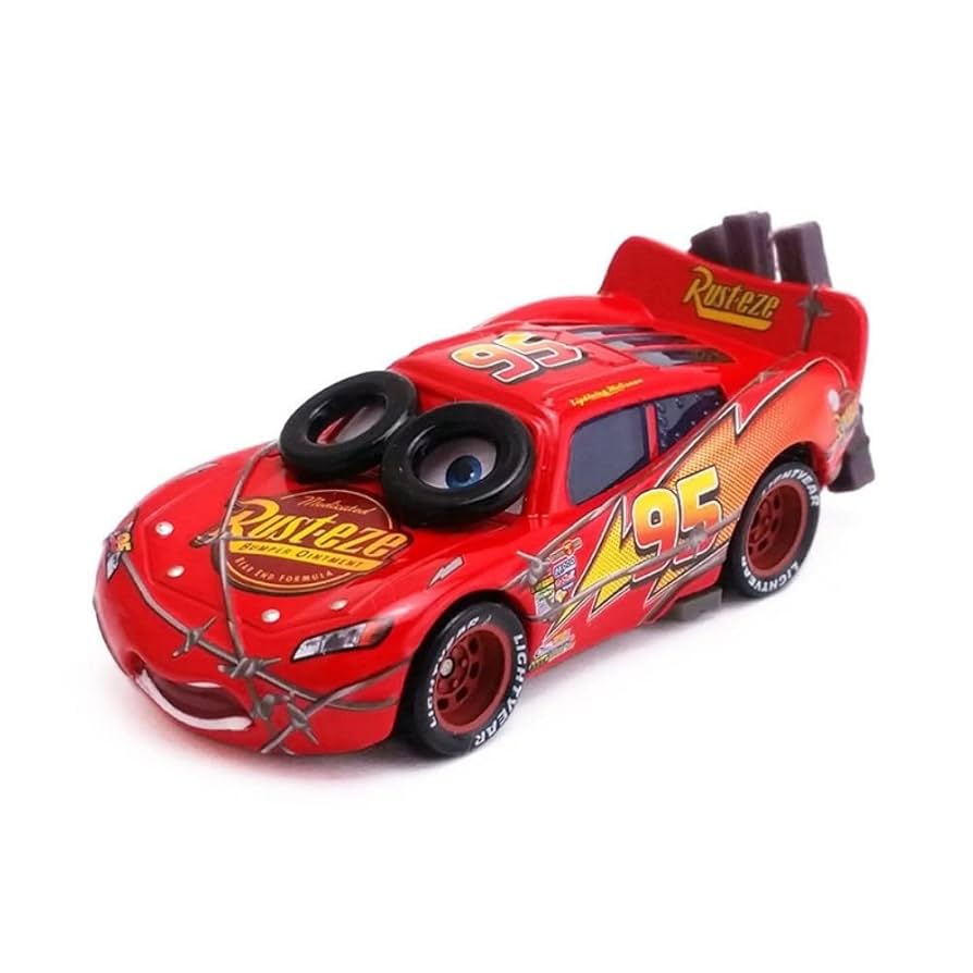 ディズニーピクサー カーズ キャラクターカー マックィーン スピンアウト Amazon.com: Disney Pixar Cars Spin Out Lightning McQueen Die