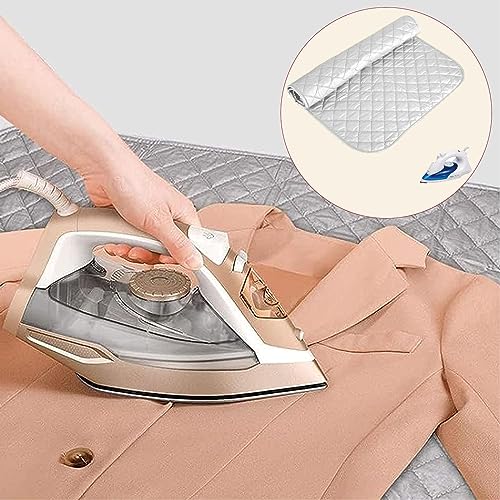 LPMXYW Ironing Mat table top Ironing Boards Travel Iron Mat, Ironing Pad Portable Ironing Board Ironing Pad for Steam Pressing on Tabletop or Bed Thicken Tabletop Ironing Mat For Sewing - Image 7