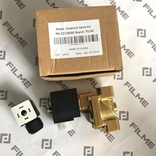 FILME 22124085 Solenoid Valve for Screw Air Compressor Replacement