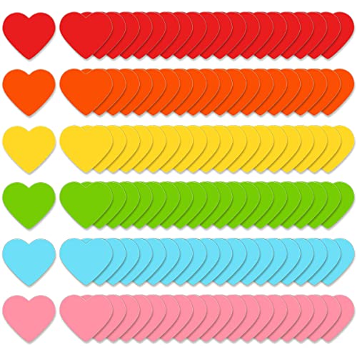 120 imanes decorativos de corazón para refrigerador miniatura 1