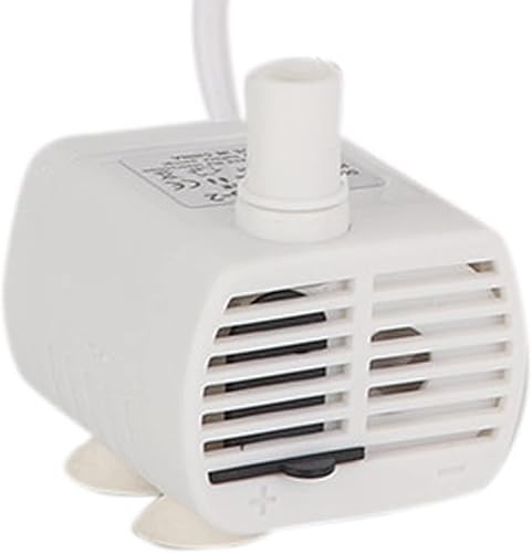 Miniatura 8 de Mini bomba sumergible USB para peces, bomba silenciosa de fuente de agua para mascotas, potente fuente de repuesto para mascotas DC5V, 200L/H