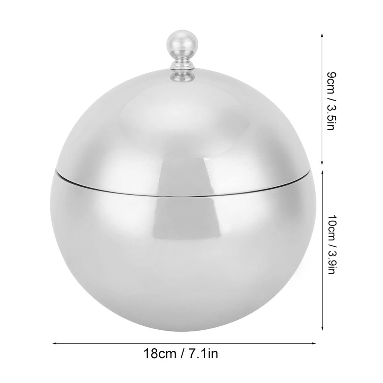 Double Wall Insulation Ice Container, 2L Large Capacity Ice Bucket, for Bar Wedding Parties Cafe Birthday Party