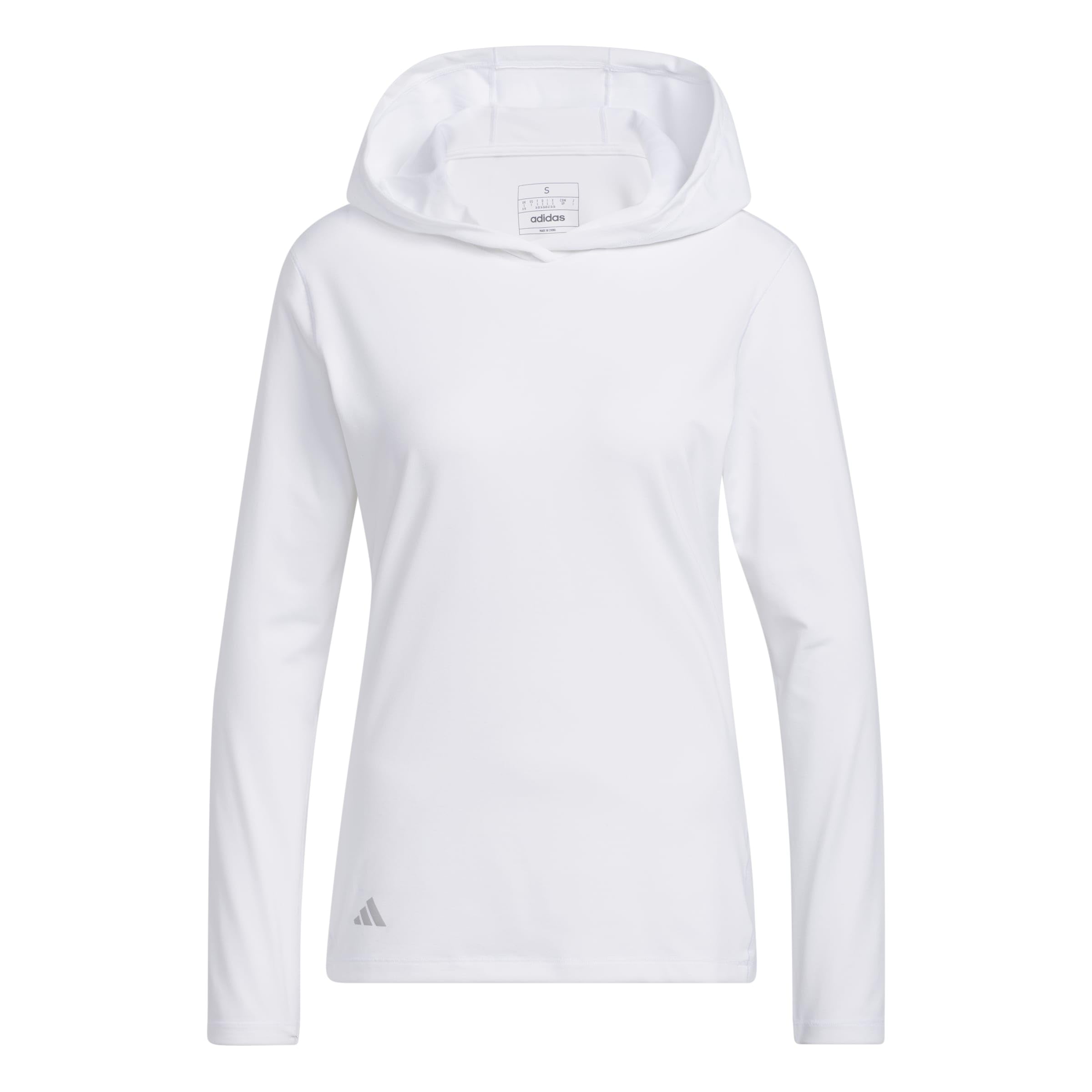adidas Women's Performance Golf Hoodie, white, S