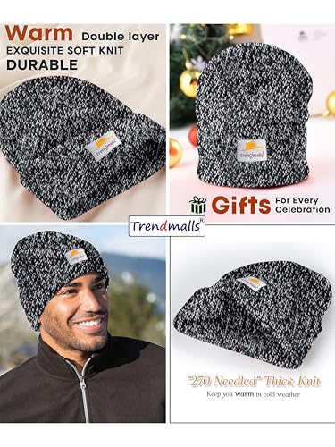 Image of TRENDMALLS Mens /Women /Kids Cap Unisex Hat Knit Cuffed Beanie