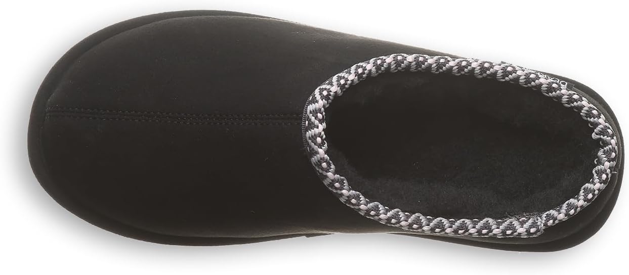 BEARPAW Women's Martis Vegan Black/Black Size 12 | Women's Slipper | Women's Shoe | Comfortable & Lightweight - Image 4