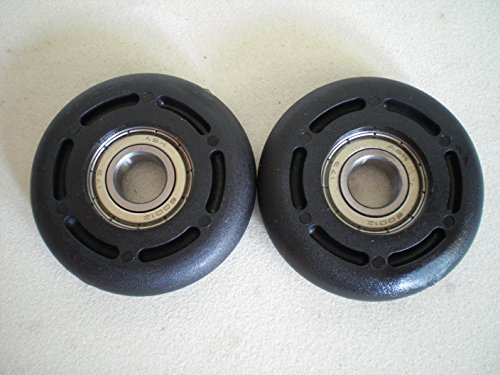 Eckert 1 Paar Garagentorrollen Aüßendurchmesser 62 mm Bohrung 12mm...