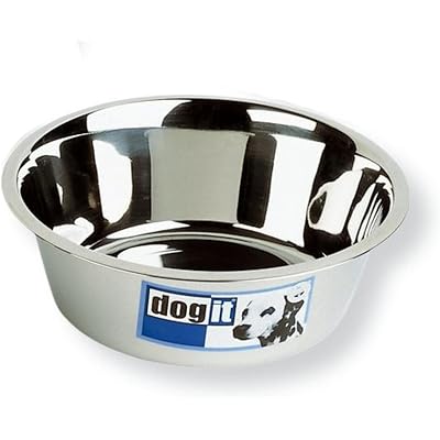 Dogit 73513 Stainless Steel Dog Bowl, 50 oz