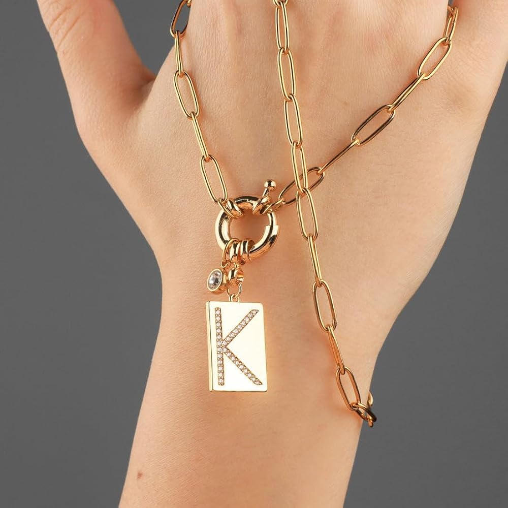 ★younglyyoungley★Anniversary initial necklace yOungly yOungley] - [영리영리]
