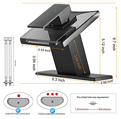 Encuentra la mejor selección de Llaves para lavabo de cristal para comprar online. 23 Imagen adicional