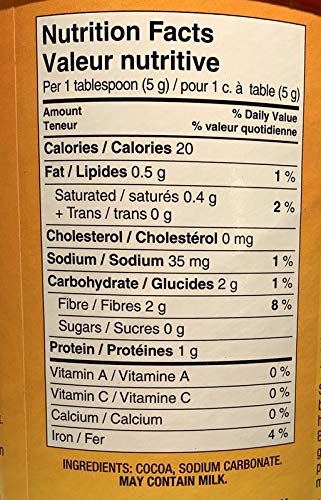 Fry's Premium Baking Cocoa, Unsweetened, 454g/16 oz, Imported from Canada}