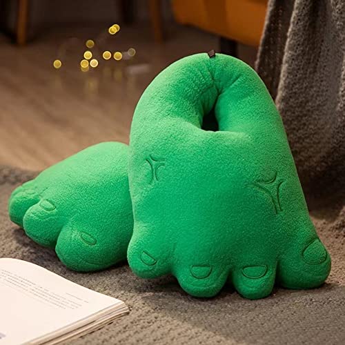 Pantoufles de gros pieds drôles en coton pour cocooner chaleureusement en hiver - 6