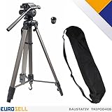 ✔ Handgriff ✔ inkl. Tragetasche ✔ Höhe max.: 161 cm ✔ Farbe: Schwarz/Silber