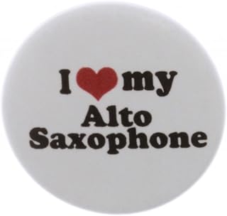 A&T Designs Unisex - I Love my Alto Saxophone 1.25