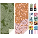 Eunzel 2 Pack Microfiber Beach Towel, Quick Dry...
