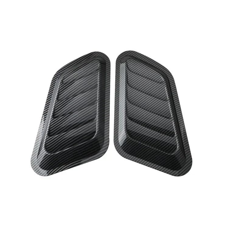 Ventilación lateral de capó para Suzuki Swift 2005-2013, embellecedor aspecto carbono 4