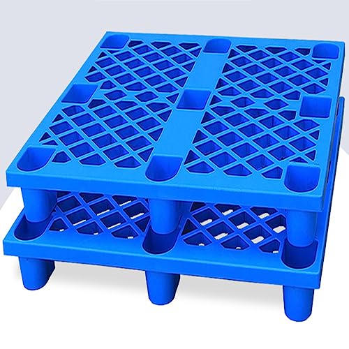 Tampons de grille d'expédition légers en polyéthylène bleu 800 mm