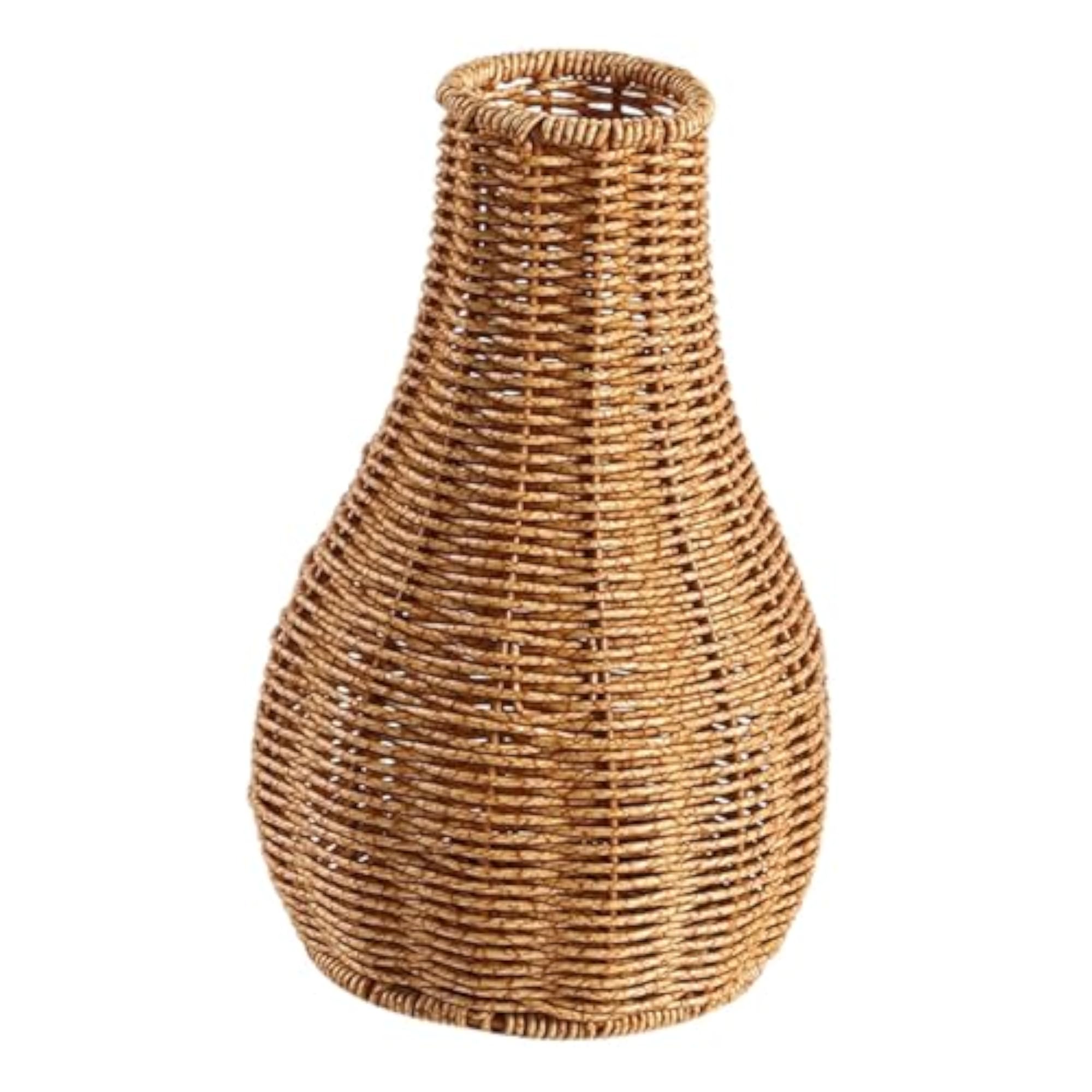 Woven Flower Vase for Indoor Plants and Decor