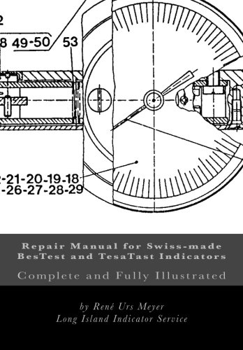 Repair Manual for Swiss-made BesTest and TesaTast Indicators: Complete and fully illustrated