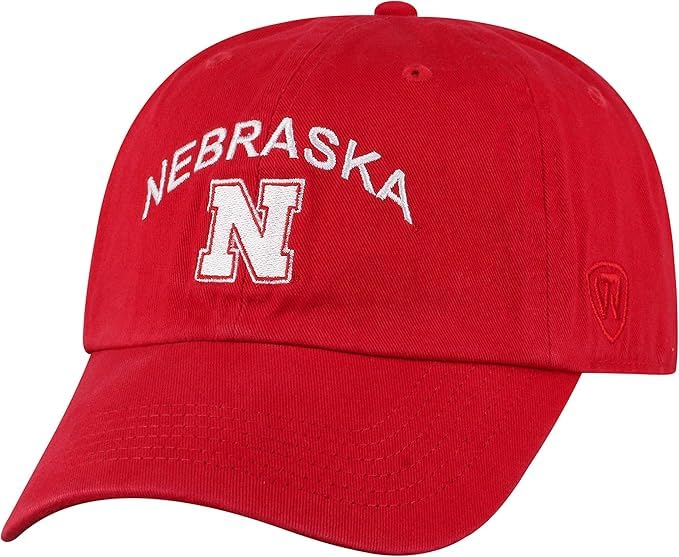 Collegiate Hats - Fitted Caps Adjustable Hats and Snapbacks Available, Nebraska Logo Arch, One size — image 1