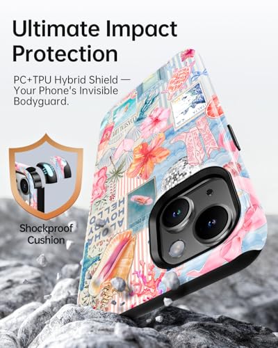 Coque iPhone 13 tendance esthétique plage résistante - 4