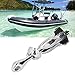 33lbs. Foldable Grapnel, Boat with 316 Stainless Steel Hardware, Compact Folding for Marine Boat Yacht Dinghy, Heavy Duty Boat Accessory for River Lake Fishing