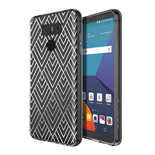 LG G6 Case, Incipio[Design Series Classic] [Scratch Resistant] Silver Prism Case for LG G6 - Silver Prism