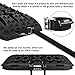 X-BULL New Recovery Traction Tracks Tire Ladder for Sand Snow Mud 4WD(Black)