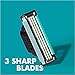 Gillette Mach3 - Cuchillas de recambio para maquinilla de afeitar - 4...