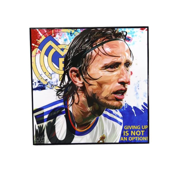 サッカー選手ポップアートフレーム Amazon.co.jp: アートフレーム ルカ モドリッチ サッカー グッズ