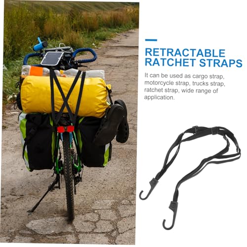Correas elásticas de goma contra caídas de equipaje en motos y bicicletas ifundom 6