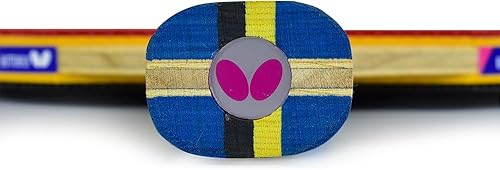 Miniatura 7 de Butterfly Nakama S4 - Raqueta de tenis de mesa – Potencia de fibra de carbono con control sorprendente – Serie Nakama – Incluye 2 40+ pelotas –