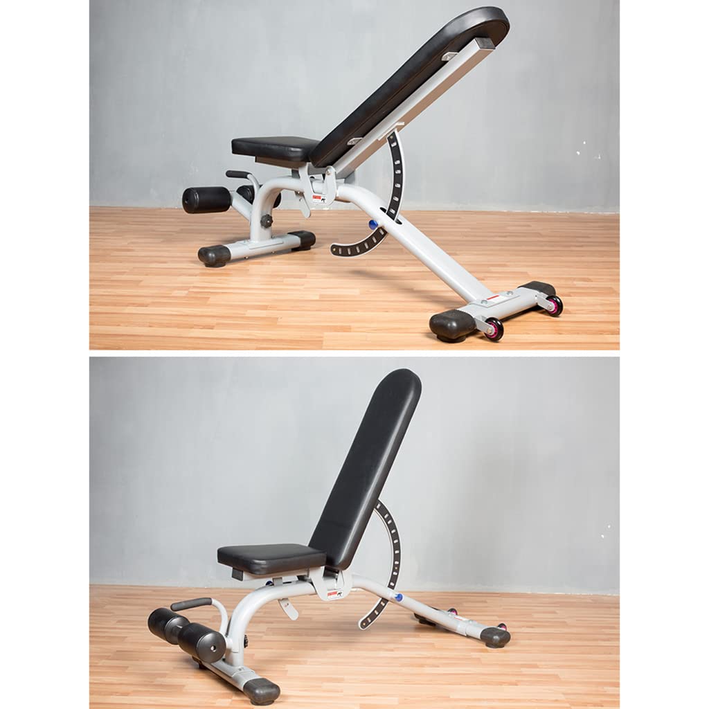 OTQEFTN Adjustable Professional Fitness Chair Multifunctional Household and Commercial Bench Press Bench Sit-ups and Abdominal Board