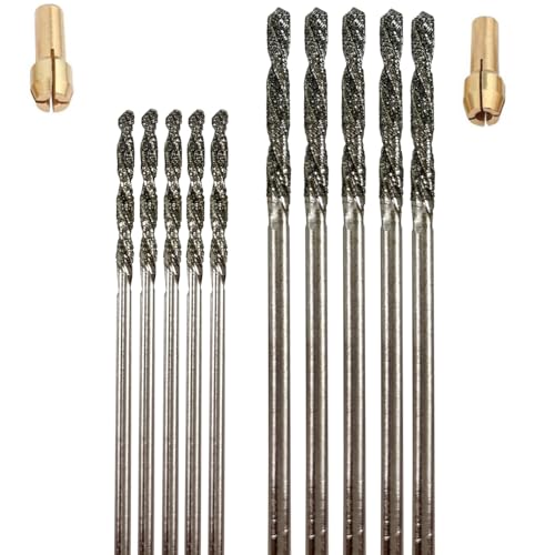 Drilax 10-Pc Diamond Drill Bits