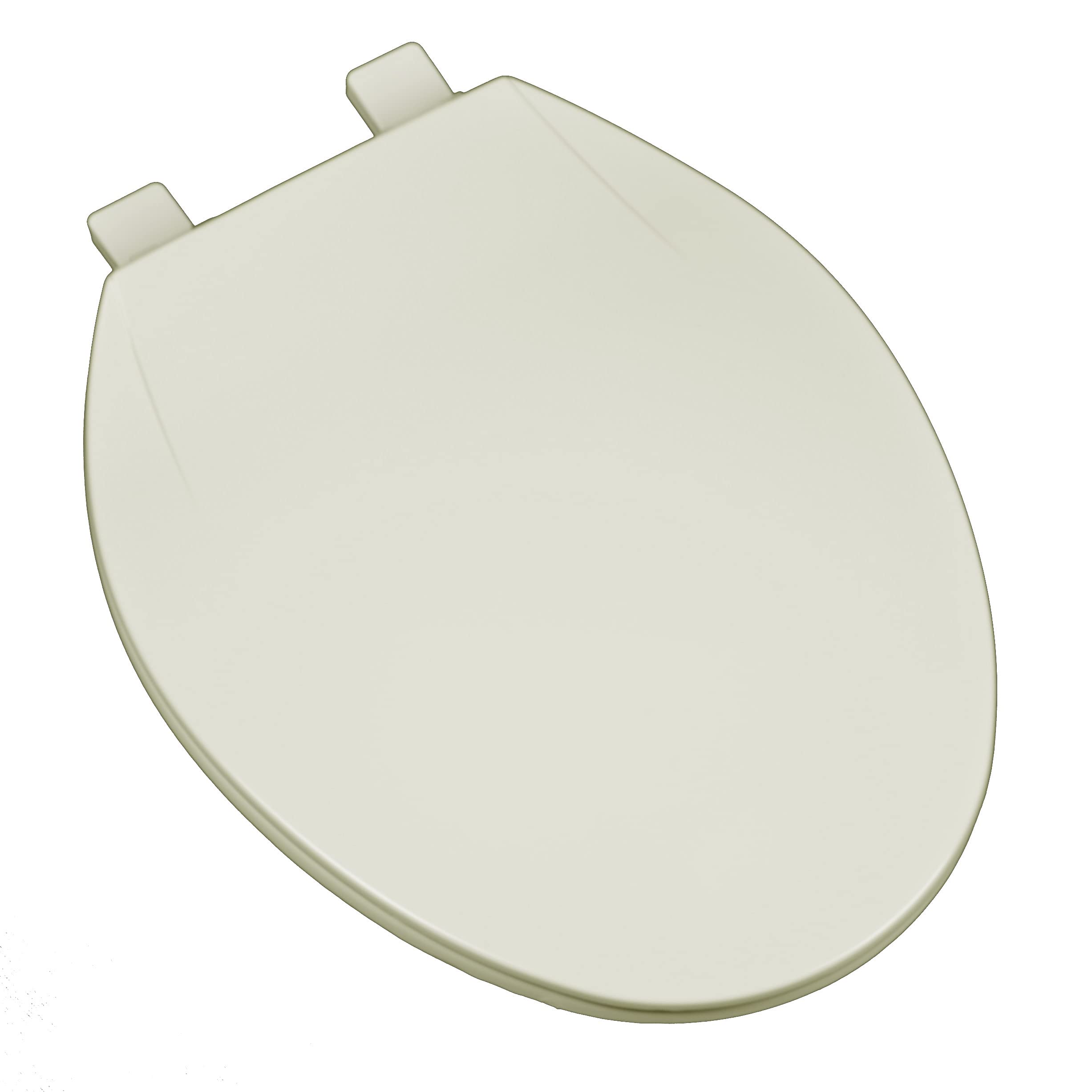 Bath Décor 2Q1E4-02 Deluxe Plastic Toilet Seat with Vari-Adjust Lok-Down Hinge, Elongated, Biscuit/Linen
