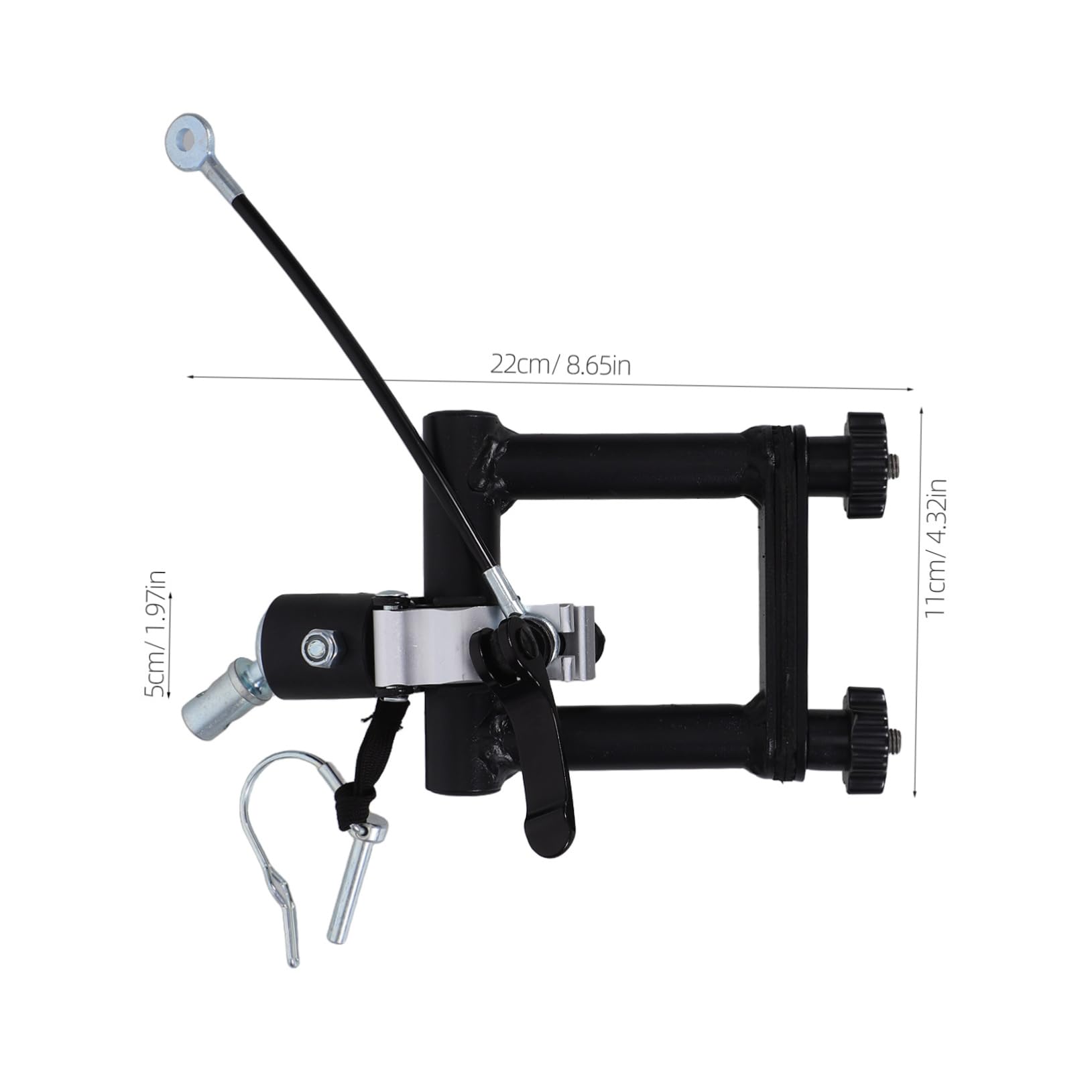 De Remolque Para Bicicleta De Acoplador Seguro Adaptador De Enganche Para Ciclismo Montaña o Ciudad