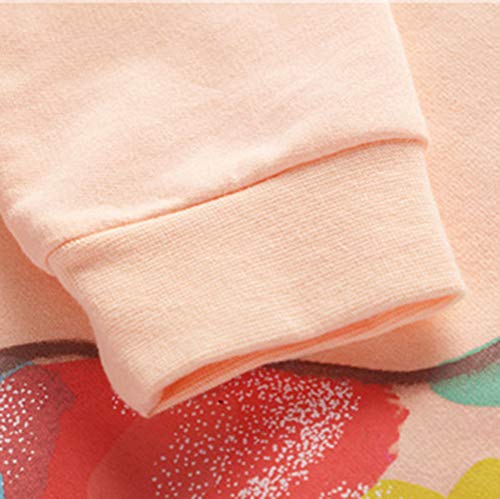 Bgirnuk Little Girls Cotton Crewneck Cartoon Long Sleeve Pullover Sweatshirts 284 2T #TOP5