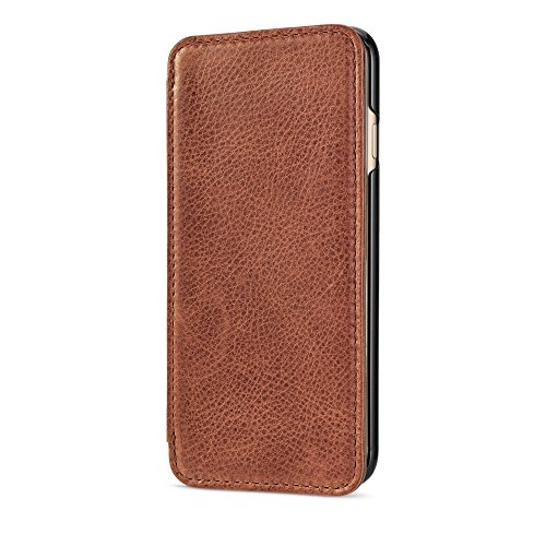 Sena Ultra Thin Wallet Book, Thinnest Book Style Wallet Case Solution For The Iphone 8/7 / 6 (Cognac) #TOP2