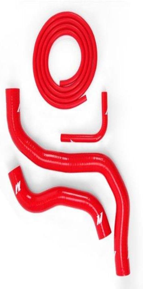 Mishimoto MMHOSE-3G-00RD Silicone Radiator Hose Kit Fits Mitsubishi Eclipse V6 2000-2005 Red
